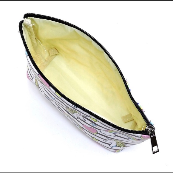 ⭐️🧜♀️Mermaid SeeThrough Printed 3-1 Cosmetic Bag - Picture 2 of 7